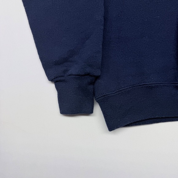 Vintage Russell Athletic Sigma Nu Sweatshirt Navy Blue Made in USA Mens Medium - Picture 5 of 10